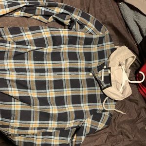 Light Flannel Jacket size small